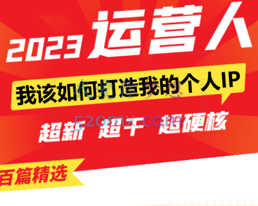如何打造个人IP这是一堂思维逻辑课“我该如何打造我的个人IP?”