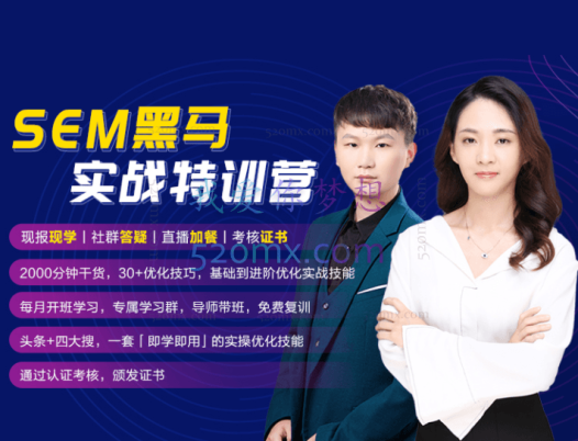 艾课网：SEM黑马特训营46期
