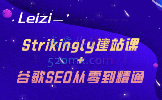 Leizi 实战课–Strikingly建站+谷歌SEO