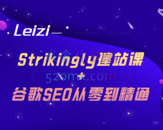 Leizi 实战课–Strikingly建站+谷歌SEO