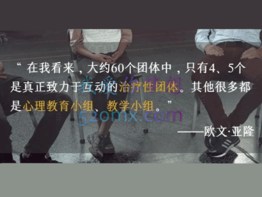 欧文·亚隆:团体治疗现场演示视频(中英文字幕)