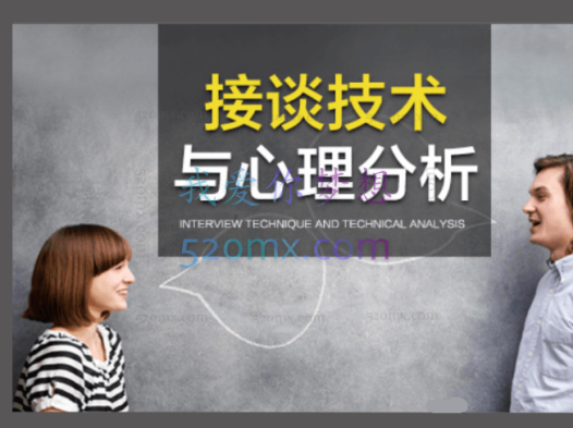 张文：《接谈技术与心理分析》网络班视频录像