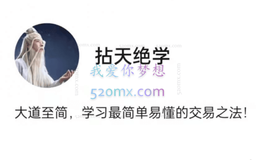 公众号:拈天绝学拈天绝技(第四期)断层系列 带盘+视频+指标