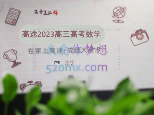 高途2023高三高考数学杨震张宇暑假班录播课(知识切片)