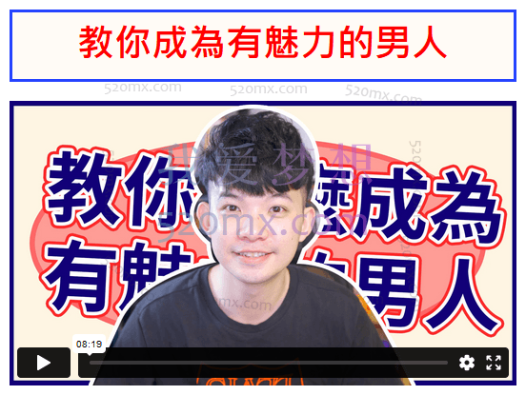 贝克书《教你怎麼成為有魅力的男人》