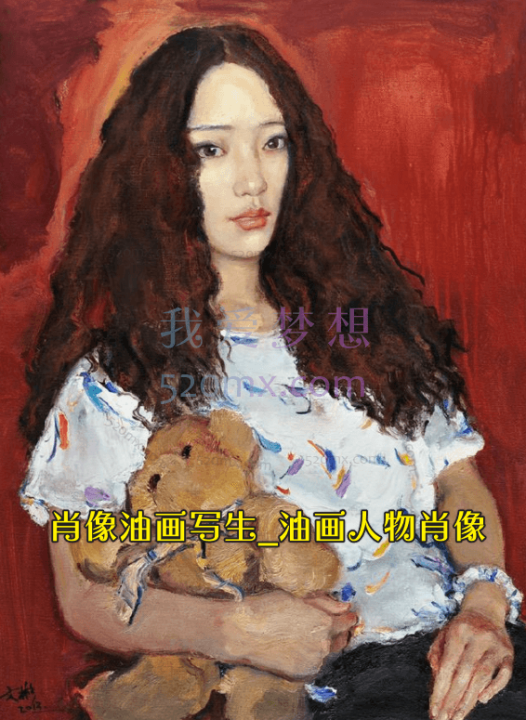 肖像油画写生_油画人物肖像_视频油画教程_油画基础视频教学