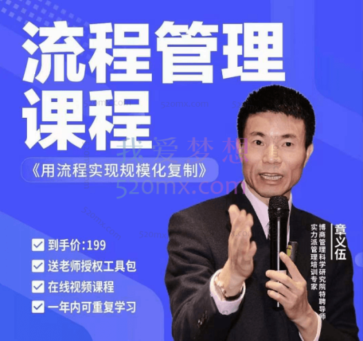 章义伍:流程管理课