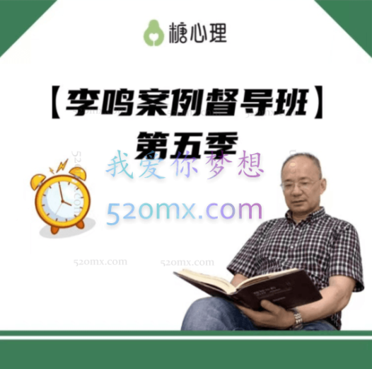 【李鸣案例督导班】第五季 x 线上直播30讲