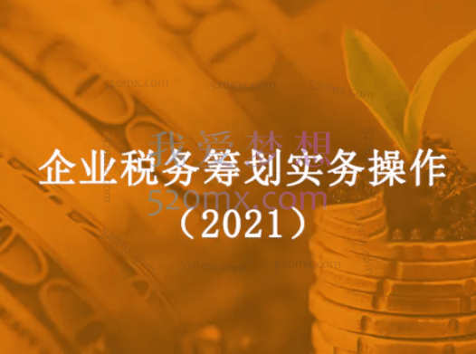 韩建春老师:企业税务筹划实务操作(2021)