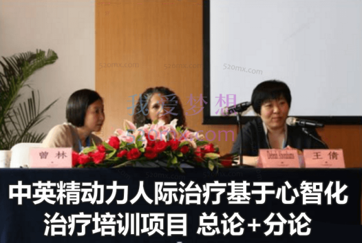 中英精动力人际治疗基于心智化治疗培训项目 总论+分论