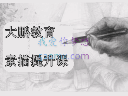 大鹏教育-素描提升课