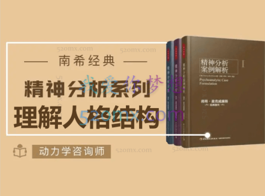南希经典《精神分析诊断：理解人格结构》动力学咨询师讲读 14讲