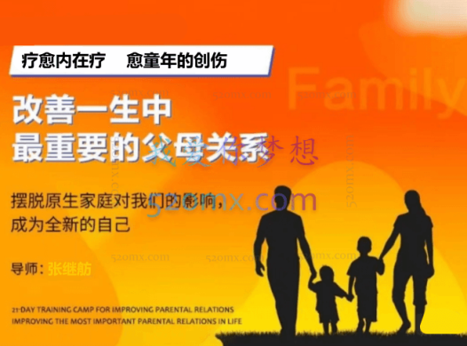 张继舫:疗愈内在小孩,疗愈童年的创伤,重塑生命 疗愈父母关系与原生家庭 训练营 网络课程 录音