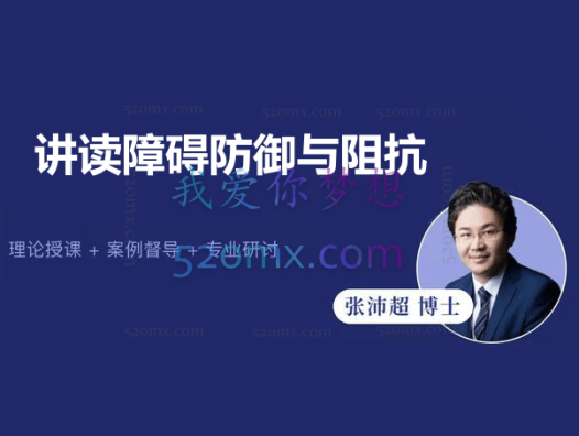 张沛超:讲读障碍防御与阻抗 录音