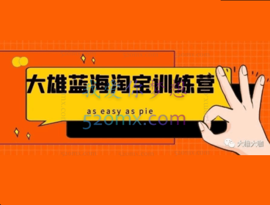大雄蓝海淘宝训练营