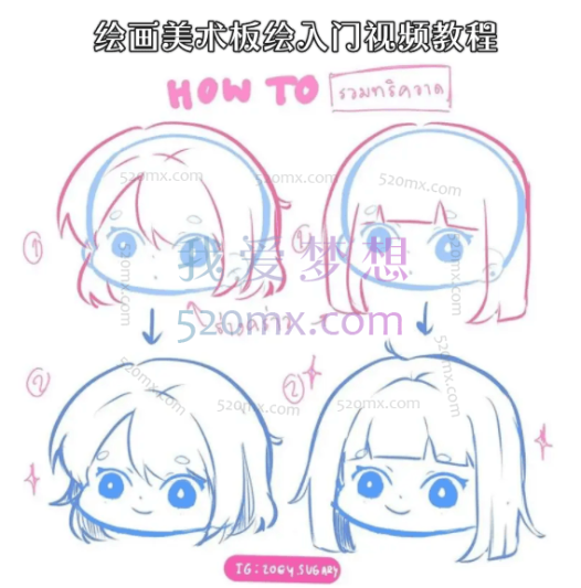 绘画美术板绘入门视频教程