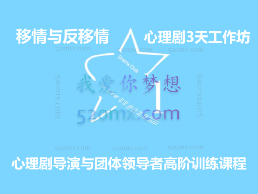 心理剧导演与团体领导者高阶训练课程——“移情与反移情”心理剧3天工作坊 高清录音17小时45分钟