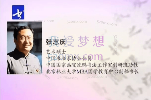 张志庆:毛笔颜楷书法教学视频全套(19集)