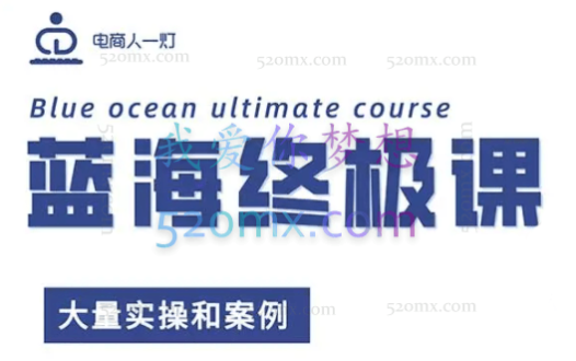电商人一灯·淘宝蓝海终极课(价值5125元)