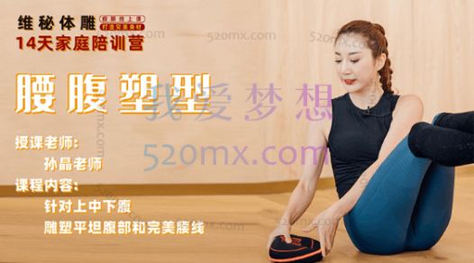 孙晶:维密体雕14天家庭陪训营腰腹塑形