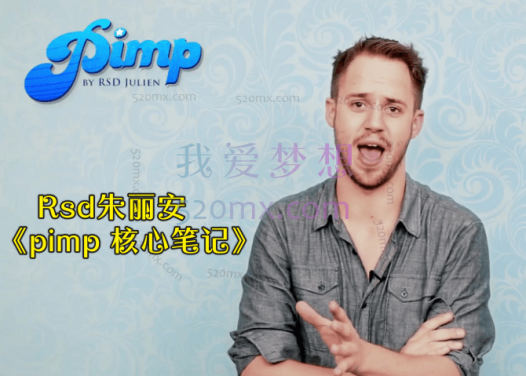 Rsd朱丽安《pimp 核心笔记》
