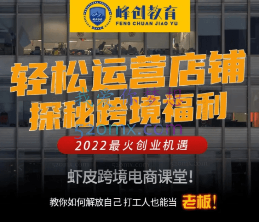 峰创教育:Shopee电商孵化课程