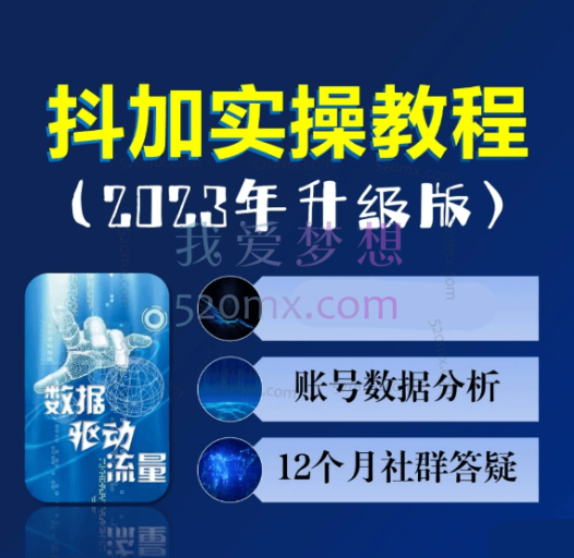 大兵哥数据流运营-dou+抖加实操教程