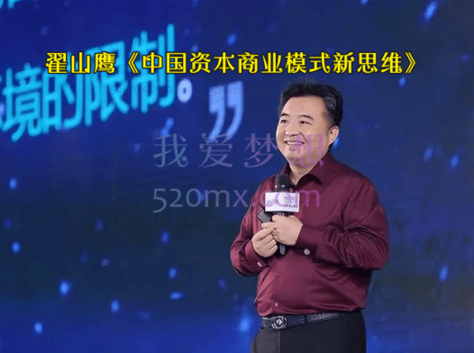 翟山鹰《中国资本商业模式新思维》32集视频完结