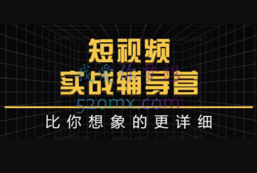 达人队长·短视频实战辅导营【已完结】