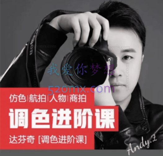 【达芬奇调色】「进阶课全模块」仿色航拍人物商拍 案例课