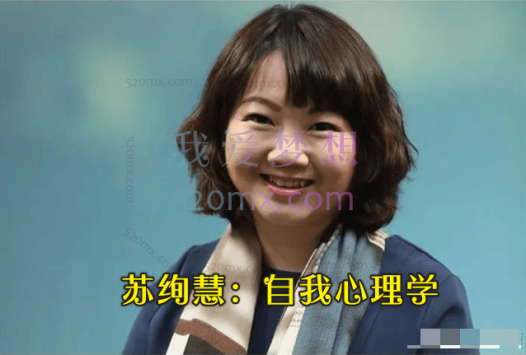 苏绚慧:自我心理学