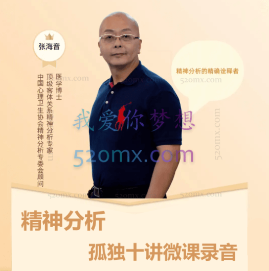张海音：精神分析与孤独十讲微课录音