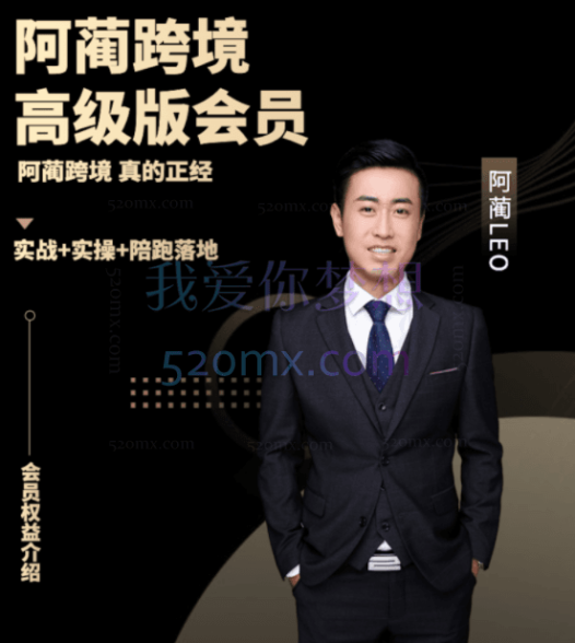 阿蔺跨境高级会员:涵盖TIKTOK、独立站全案、线下大讲堂等