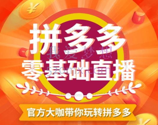 拼多多新手开店运营实操课程