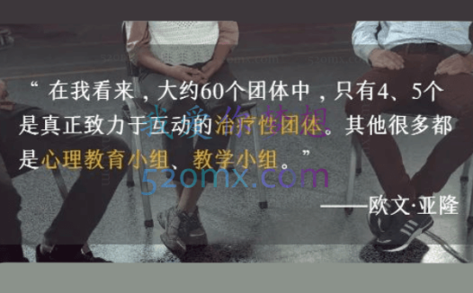 欧文·亚隆:团体治疗现场演示视频(中英文字幕)