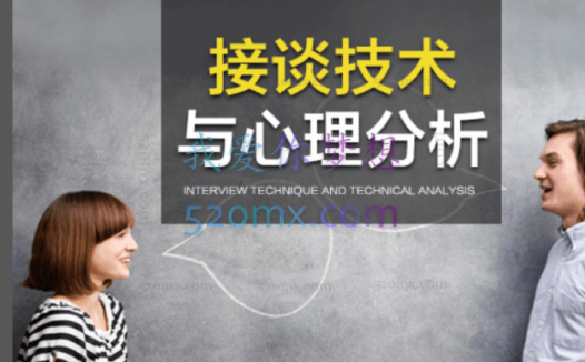 张文：《接谈技术与心理分析》网络班视频录像