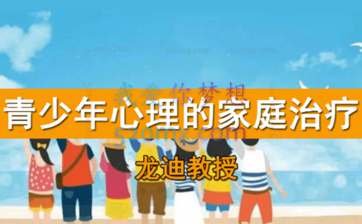 龙迪教授:针对青少年心理问题的家庭治疗技巧