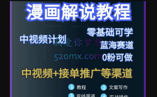 漫画解说保姆级教程，彻底解决版权问题，轻松月入10000+