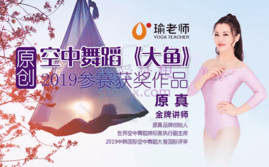 原真老师原创空中舞蹈《大鱼》2019年海南空中大赛获奖作品动作分解教学
