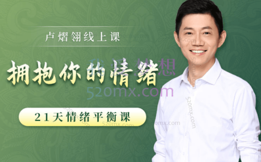 卢熠翎:拥抱情绪正能量21天情绪平衡清理训练营全套课程资料音频+资料