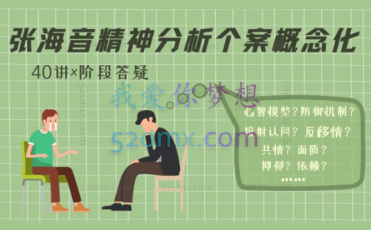 张海音:中国咨询师常见的20种咨询僵局 微课40讲录音+课件