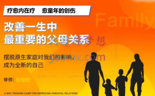 张继舫:疗愈内在小孩,疗愈童年的创伤,重塑生命 疗愈父母关系与原生家庭 训练营 网络课程 录音