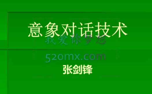 张剑锋:意象对话培训