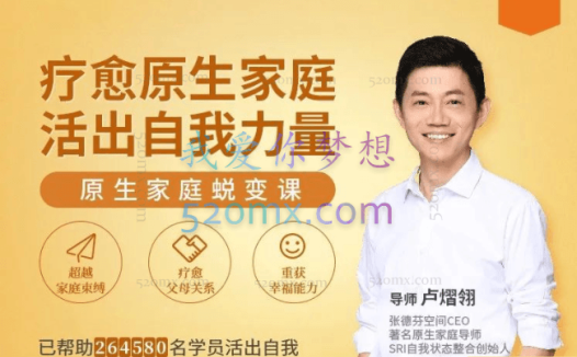 卢熠翎:疗愈原生家庭 活出自我力量 –21天原生家庭蜕变营  完整资料