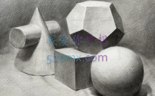 刘俊杰素描几何体视频教程_素描几何体教程零基础素描培训视频教程