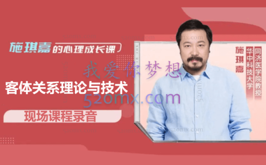 施琪嘉:客体关系理论与技术