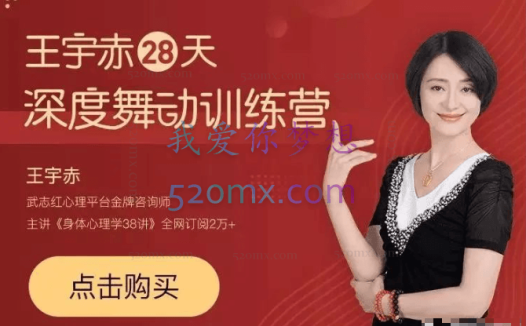 王宇赤 28天深度舞动训练营 （含间隔日）共21次课