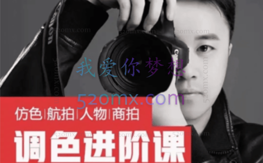 【达芬奇调色】「进阶课全模块」仿色航拍人物商拍 案例课