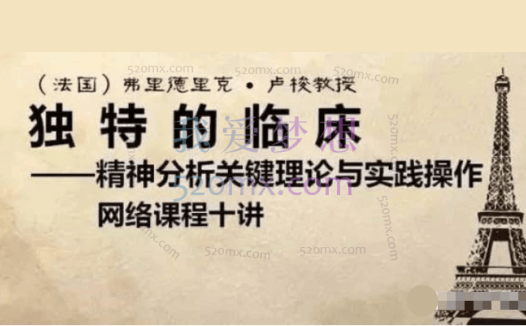卢梭:独特的临床-精分关键理论与实践操作网络课程十讲