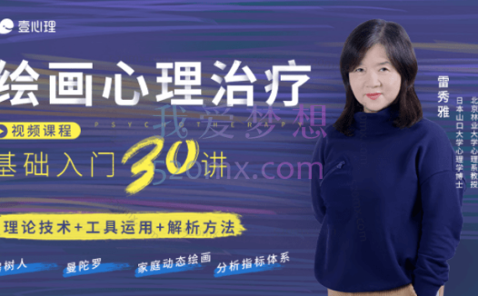 雷秀雅：0基础入门绘画心理治疗 30讲